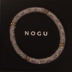 🤎🩶💜 Lotus Sky Gold, Silver, Purple Himalayan Bracelet 💜🩶🤎